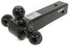 Gen-Y 3-Ball Mount for 2-1/2" Hitch Receivers - 2-5/16", 2", 1-7/8" Balls Steel Ball 325-GH-064
