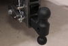 0  adjustable ball mount drop - 5 inch rise gen-y torsion 2-ball w/ stacked receivers 2 hitch drop/rise 10 000 lbs