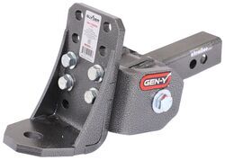 Gen-Y Glyder Shock Absorbing Ball Mount for 2" Hitches - 6" Drop - 7K