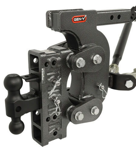 Gen-Y Torsion 2-Ball Mount w/ Stacked Receivers - 2