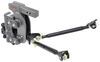 adjustable ball mount drop - 18 inch rise gen-y torsion 2-ball w/ stacked receivers 2-1/2 hitch 21k