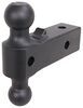 Gen-Y Adjustable 2-Ball Mount w/ Stacked Receivers - 2-1/2" Hitch - 6" Drop/Rise - 32K 32000 lbs GTW 325-GH-1623