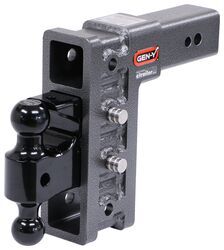 Gen-Y Adjustable 2-Ball Mount w/ Stacked Receivers for 3" Hitch - 9" Drop/Rise - 32K