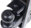 adjustable ball mount 21000 lbs gtw gen-y torsion 2-ball w/ stacked receivers - 3 inch hitch 12 drop/rise 21k