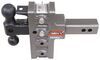 325-GH-224 - Stacked Receivers,Built-In Pintle Hook Gen-Y Hitch Trailer Hitch Ball Mount