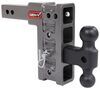 Gen-Y Adjustable 2-Ball Mount w/ Stacked Receivers - 2" Hitch - 7-1/2" Drop/Rise - 10K Drop - 7 Inch,Rise - 7 Inch 325-GH-314