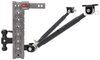 325-GH-328 - Stacked Receivers,Built-In Pintle Hook Gen-Y Hitch Adjustable Ball Mount
