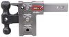 Gen-Y Adjustable 2-Ball Mount w/ Stacked Receivers - 2" Hitch - 5" Drop/Rise - 16K Steel Ball 325-GH-523