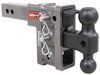 325-GH-523 - Stacked Receivers,Built-In Pintle Hook Gen-Y Hitch Trailer Hitch Ball Mount