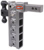 Gen-Y Adjustable 2-Ball Mount w/ Stacked Receivers - 2" Hitch - 12-1/2" Drop - 16K 2 Inch Ball,2-5/16 Inch Ball,Two Balls 325-GH-526