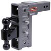 Gen-Y Adjustable 2-Ball Mount w/ Stacked Receivers - 2-1/2" Hitch - 9" Drop/Rise - 21K