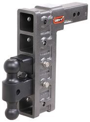 Gen-Y Adjustable 2-Ball Mount w/ Stacked Receivers - 2-1/2" Hitch - 12" Drop/Rise - 21K - 325-GH-625