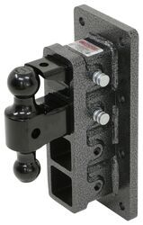 Gen-Y Adjustable 2-Ball Mount w/ 2-1/2" Stacked Receivers - Bolt On - 9" Drop/Rise - 21K - 325-GH-724
