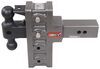 Gen-Y Adjustable 2-Ball Mount w/ Stacked Receivers - 2-1/2" Hitch - 6" Drop/Rise - 21K Drop - 6 Inch,Rise - 3 Inch 325-GH-924