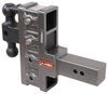 Gen-Y Adjustable 2-Ball Mount w/ Stacked Receivers - 2-1/2" Hitch - 6" Drop/Rise - 21K Class V,21000 lbs GTW 325-GH-924