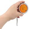 clearance lights rear side marker led trailer or light with chrome bezel - 7 diodes amber lens