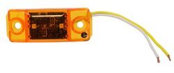 Hot Dot LED Trailer Clearance and Side Marker Light - 2 Diodes - Amber Lens - 328-003-17A