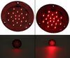 LED Trailer Tail Light with Reflector - Stop, Turn, Tail - Submersible - Red Lens Surface Mount 328-003-6019R
