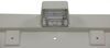 Trailer License Plate Holder with LED Light - 3 Diodes - Clear Lens - White Frame LED Light 328-003-71PE
