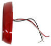 tail lights 9-1/2l x 4w inch led trailer light with reflector - stop turn red lens passenger side