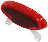 tail lights non-submersible led trailer light w/ reflector and bracket - stop turn license red lens driver side