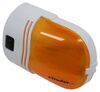 Omega LED RV Porch Light with Switch - 357 Lumens - Surface Mount - Amber Lens 12V,24V 328-007-30SAPE