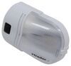 porch light utility hardwired omega led rv with switch - 357 lumens surface mount clear lens