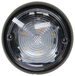Angled LED RV Porch Light - 357 Lumens - Surface Mount - Clear Lens - 328-007-48CBE