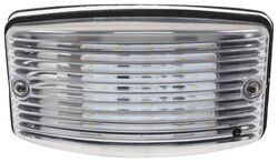 Multipurpose LED Utility Light - 12 Diodes - White Trim - Clear Lens - 328-007-60WE