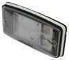 porch light hardwired low profile led utility - 204 lumens surface mount clear lens warm white