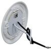 dome light 3 inch diameter 12v rv led puck - surface mount long white trim