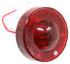 clearance lights 2-1/2 inch diameter led trailer and side marker light with reflex reflector - 2 diodes red lens