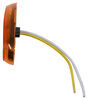 LED Trailer Clearance or Side Marker Light with Reflex Reflector - 2 Diodes - Amber Lens Non-Submersible Lights 328-K-51