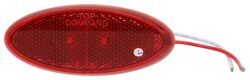 LED Trailer Clearance or Side Marker Light with Reflex Reflector - 2 Diodes - Red Lens