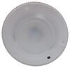 Glantastic LED RV Dome Light - 197 Lumens - Semi-Recessed - Frosted Glass Lens - Warm White