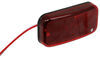 clearance lights rear side marker led trailer or light with reflex reflector - 2 diodes red lens