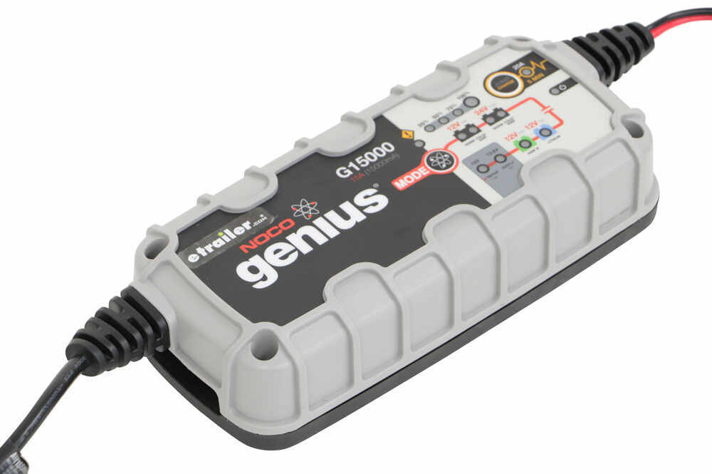 NOCO Genius UltraSafe Battery Charger with JumpCharge Engine Start - AC ...