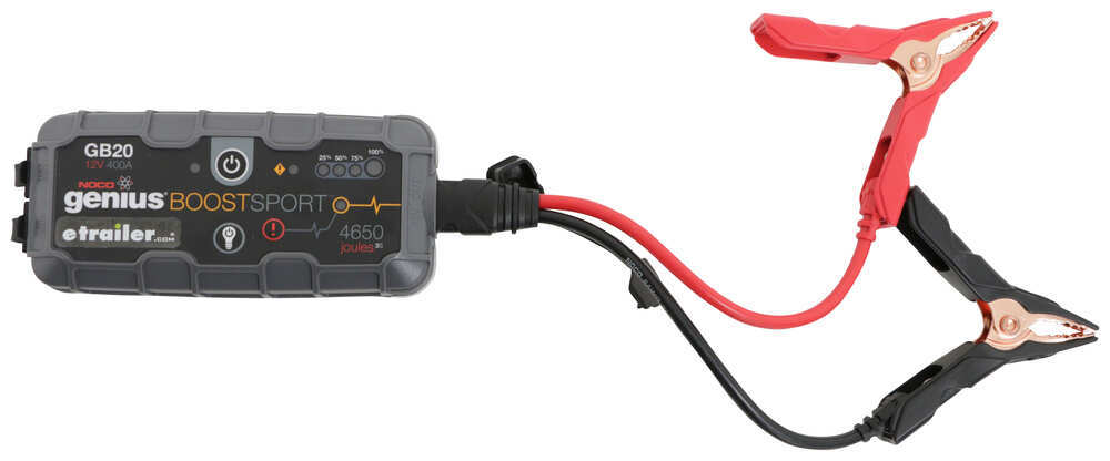NOCO Genius Boost Sport Jump Starter - LED Work Light - 12V - 400 Amp NOCO  Jump Starters and Jumper Cables 329-GB20
