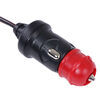 battery charger 12v aux connector x-connect dual-size plug for noco genius chargers - 24 inch long