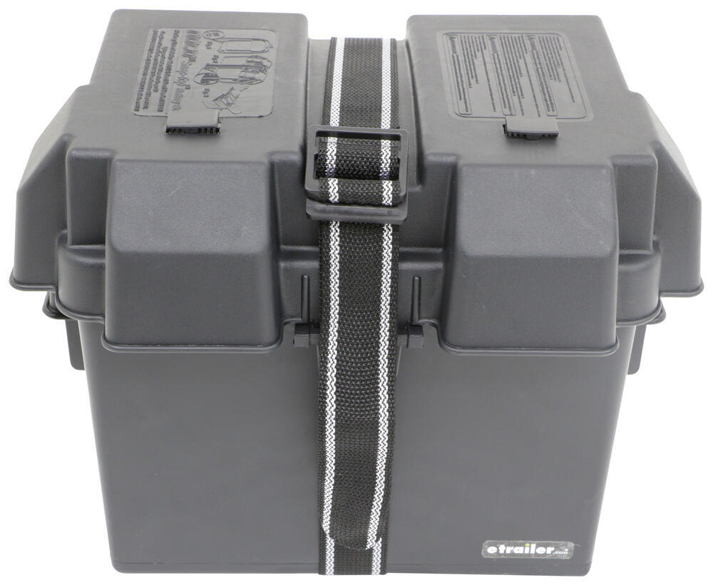 Snap-Top Battery Box with Strap for Group 24 Batteries - Vented NOCO Battery  Boxes 329-HM300BKS
