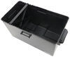 camper battery box equipment marine trailer snap-top with strap for group 24 to 31 batteries - vented
