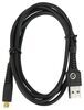 12v power accessories 4 feet long scosche syncable hd micro usb cable - black 4'