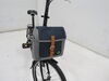 0  folding bikes handlebar bag for dahon - water resistant 4 liters blue and gray