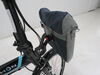 0  folding bikes cargo bag handlebar for dahon - water resistant 4 liters blue and gray