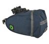 folding bikes stowaway bag and saddle set for dahon - water resistant 2.6 liters blue