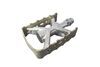 dahon accessories and parts folding bikes mks esprit ezy superior bike pedals - platform quick release silver alloy qty 2