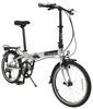 pedal bike 8 speeds dahon mariner d8 folding - speed aluminum frame 20 inch wheels brushed silver