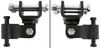 Lock N Roll Articulating Coupler - Adjustable Channel Mount - Trailer Side - 11K 3 Inch Height Adjustment 336TS502
