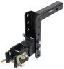 adjustable ball mount 11000 lbs gtw class iv lock n roll articulating hitch w/ 5-position channel - 2 inch receivers vehicle side 11k
