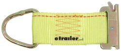Buyers Products 2" x 6" E Track Rope Ring Tie Down Strap w/ Fitting - 33701080